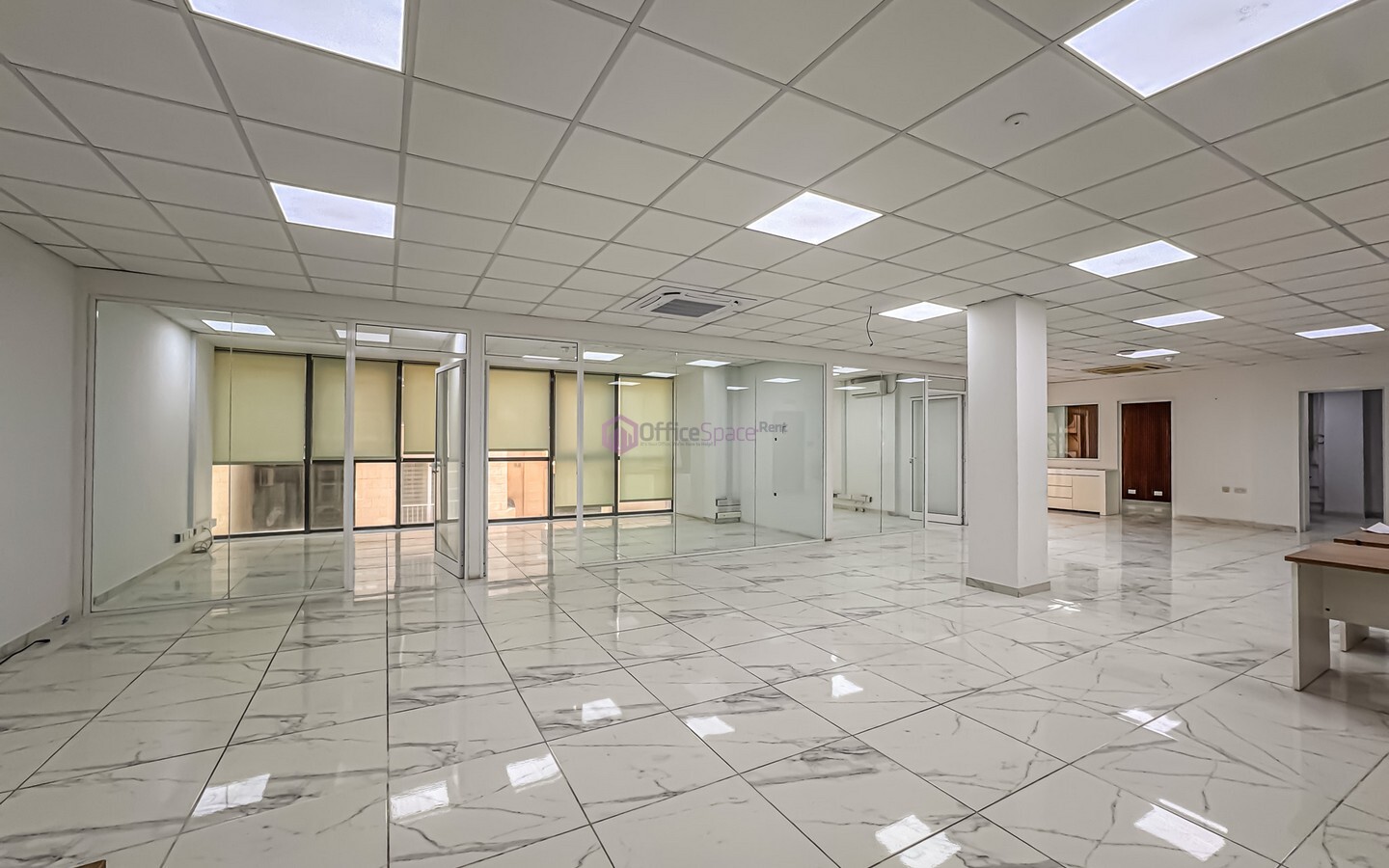 186sqm Open Plan Office For Rent in Sliema