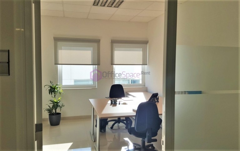 Two Workstations Serviced Office Malta