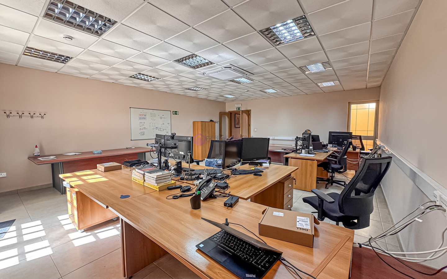 Office with Parking and Stores