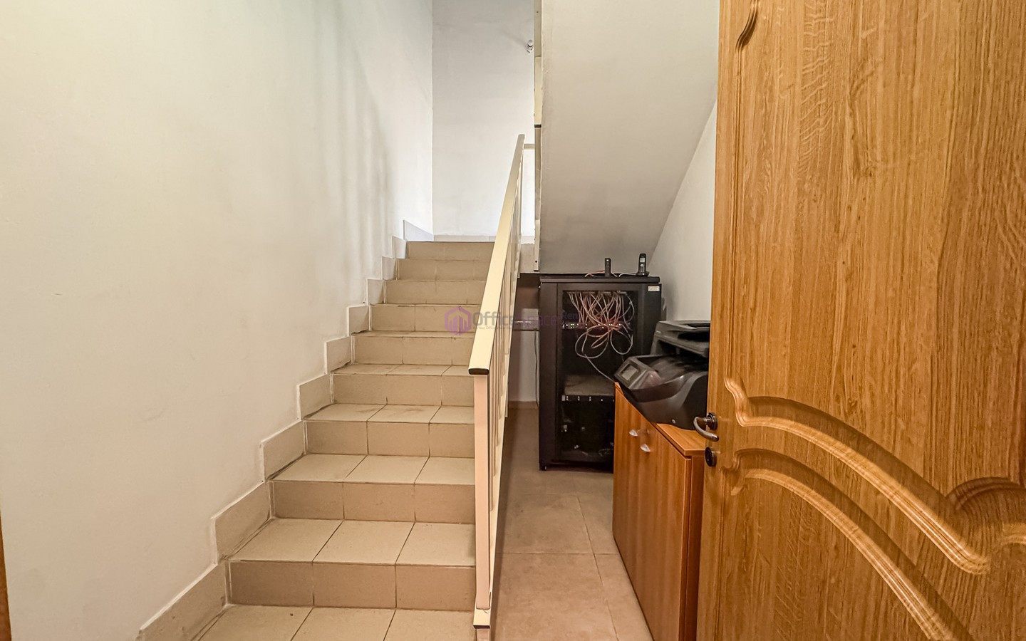 Office with Parking and Stores