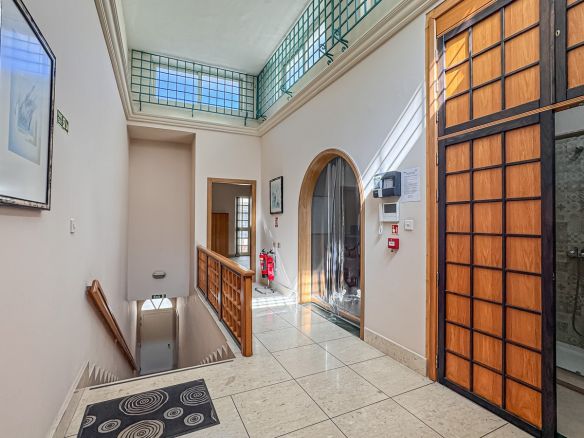 Office with Parking and Stores