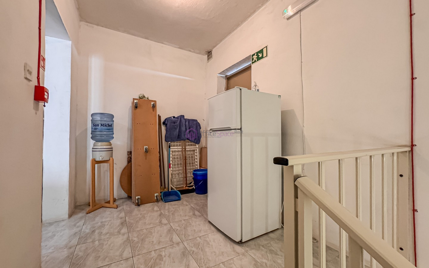 Office with Parking and Stores