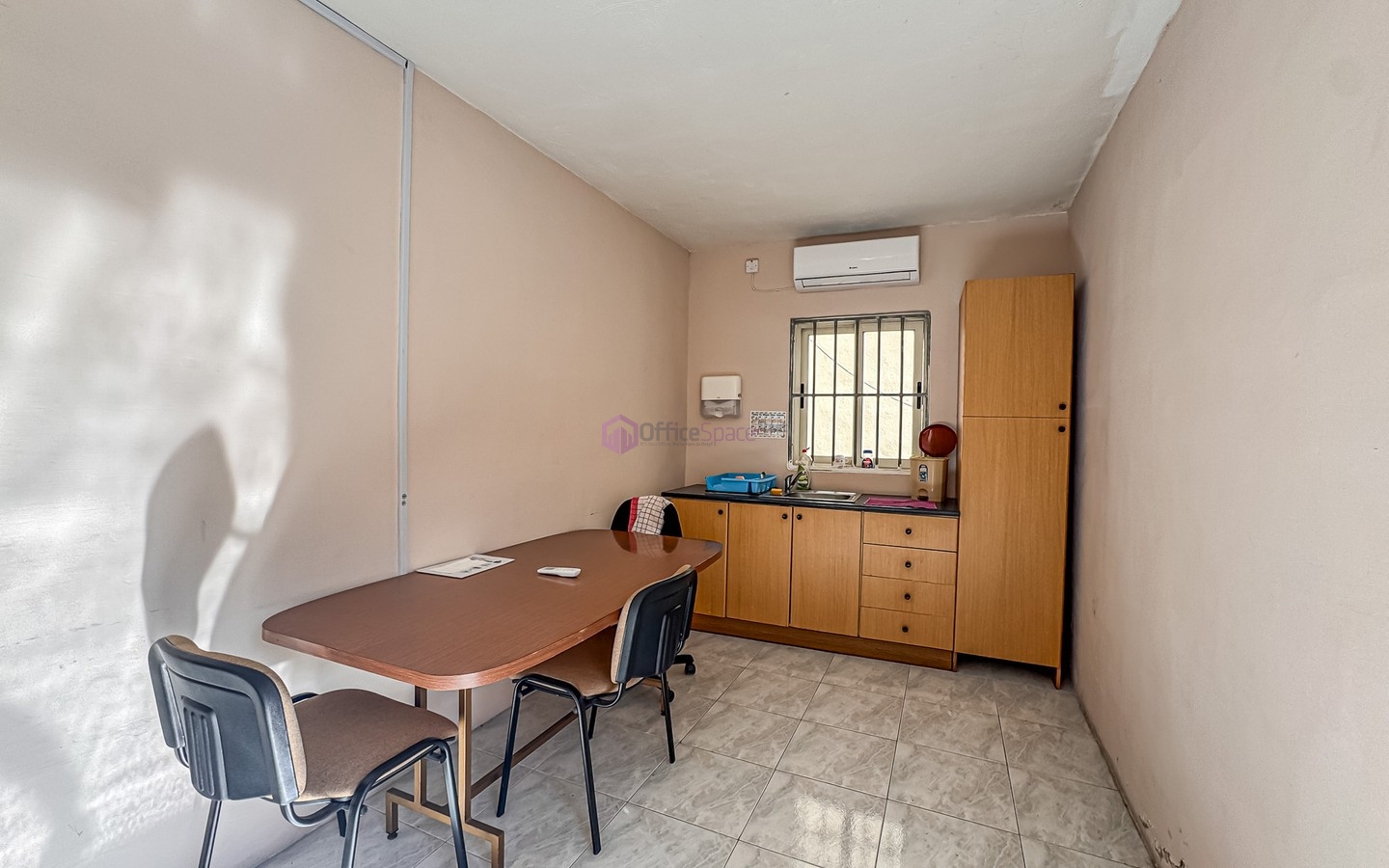 Office with Parking and Stores