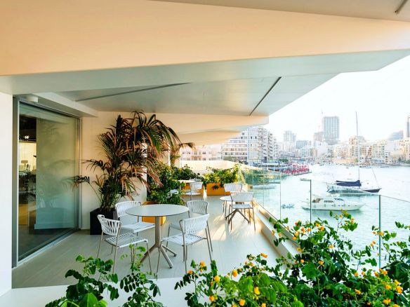 High End Seafront Office in Balluta
