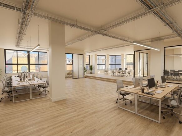 First Floor office Space in Mriehel render of office