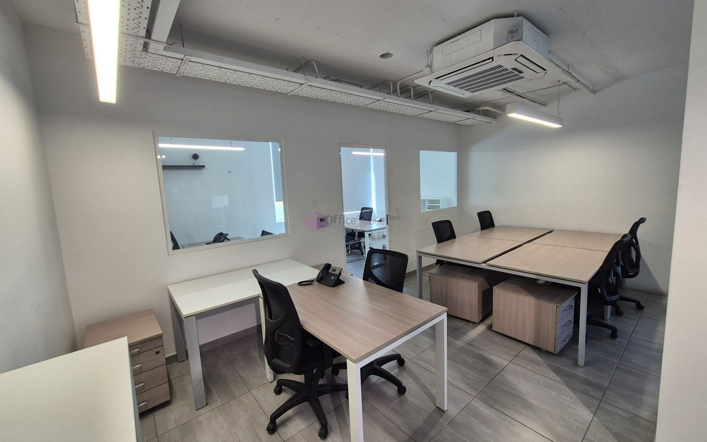 Eight Desk Serviced Office Burmarrad