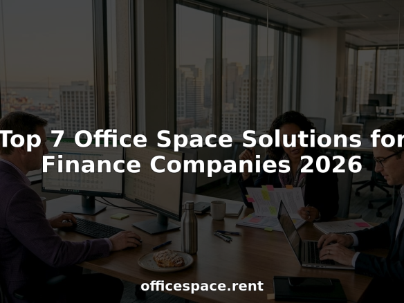 office space solutions for finance