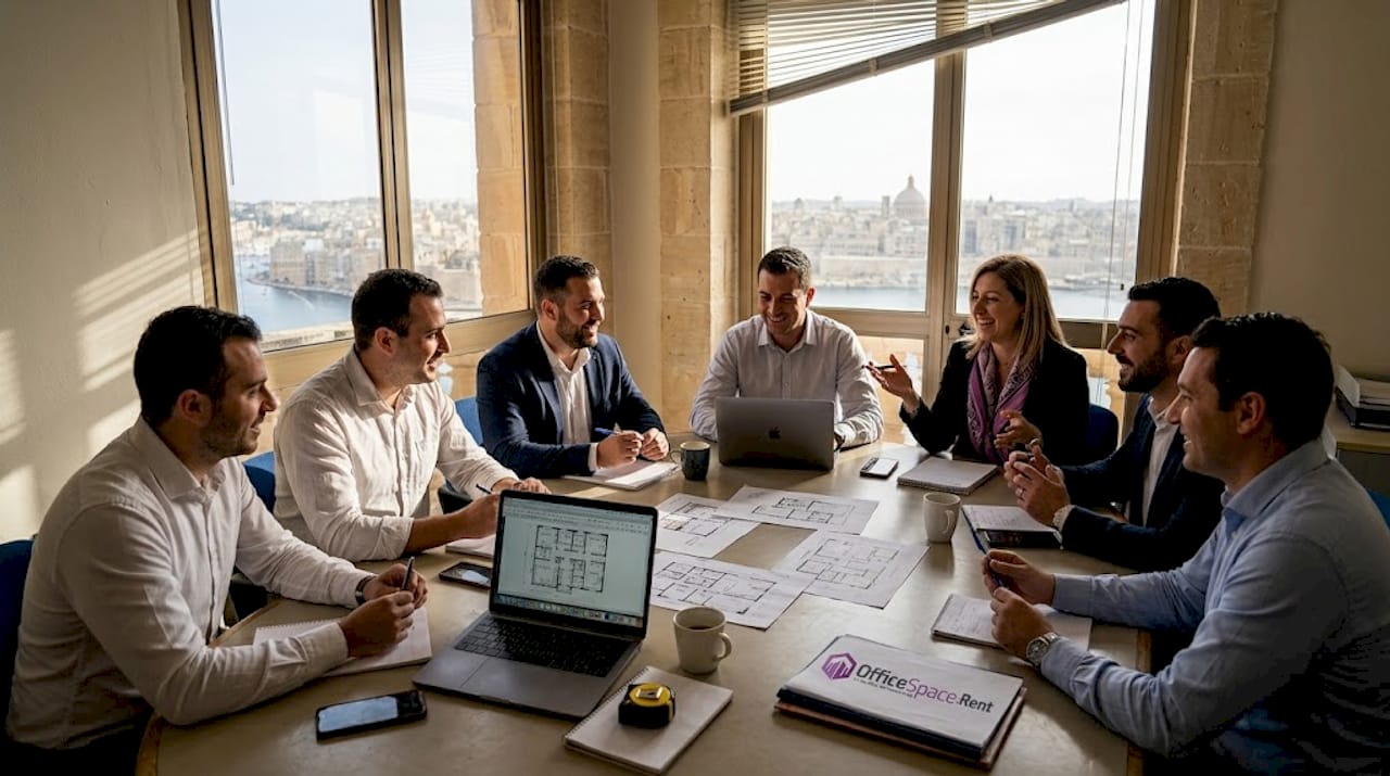 Office space for 20–30 desks in Malta: A practical guide