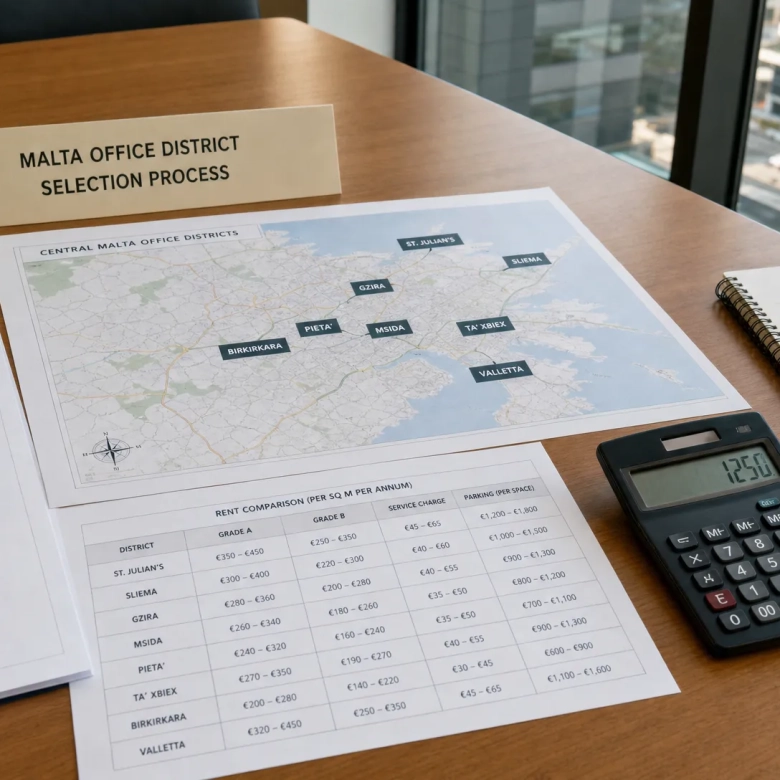 How to Choose Office Space to Rent in Malta