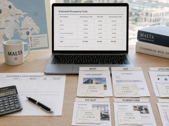 Office Space Rental Cost in Malta: Full 2026 Breakdown - Main Image