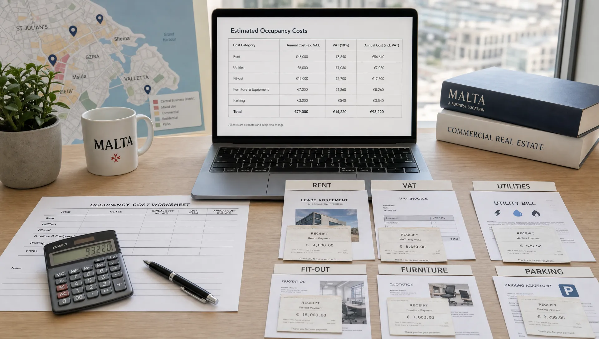 Office Space Rental Cost in Malta: Full 2026 Breakdown - Main Image
