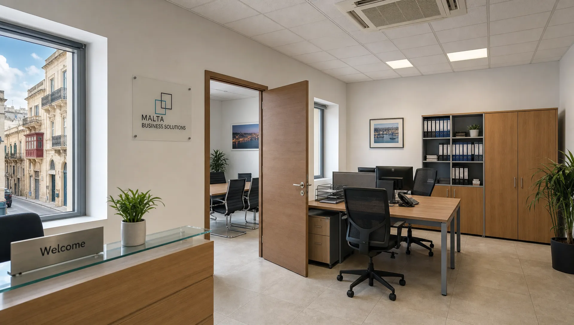 Small Office Space for Lease in Malta for Lean Teams - Main Image