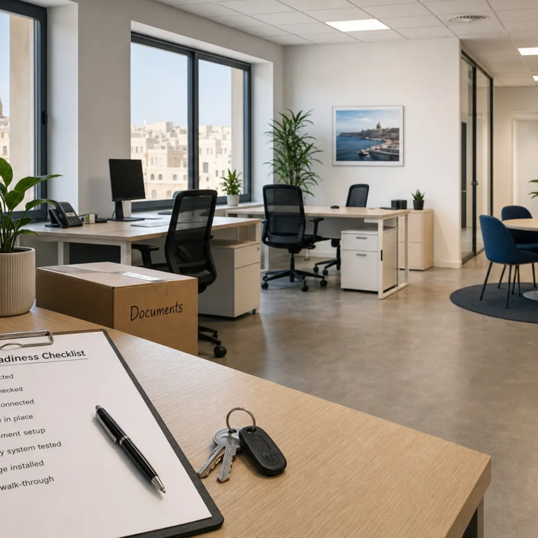 Furnished Offices: The Move-In Checklist for Malta Tenants