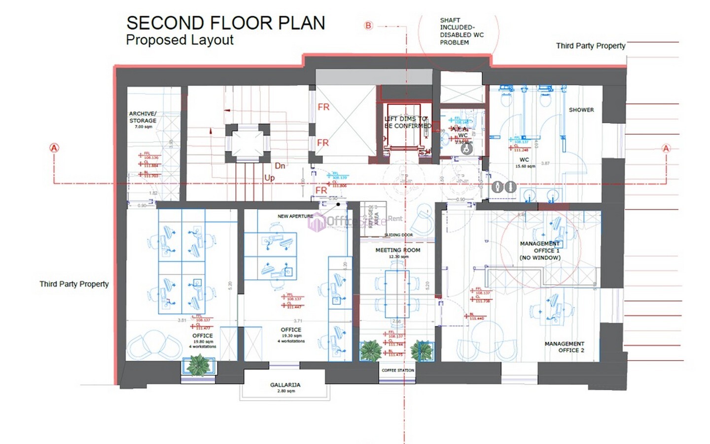 Office Building to Let in Valletta